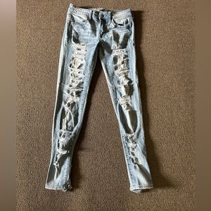 COPY - AMERICAN EAGLE JEANS. size 4, stretch material!